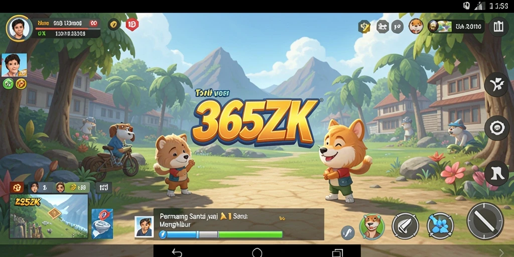Tampilan screenshot <strong>365ZK</strong> yang menunjukkan gameplay yang menyenangkan.