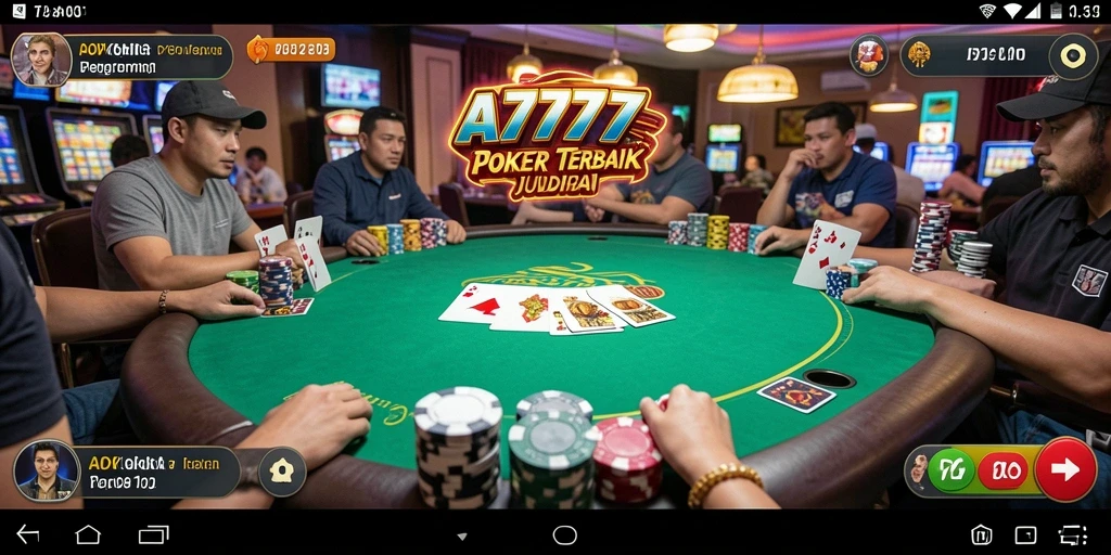 Screenshot A7777 menampilkan gameplay seru dan interaksi antar pemain.