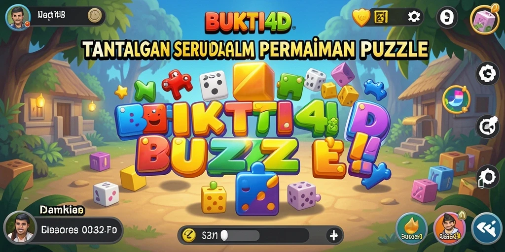 Tampilan gameplay seru dan menantang dalam BUKTI4D.