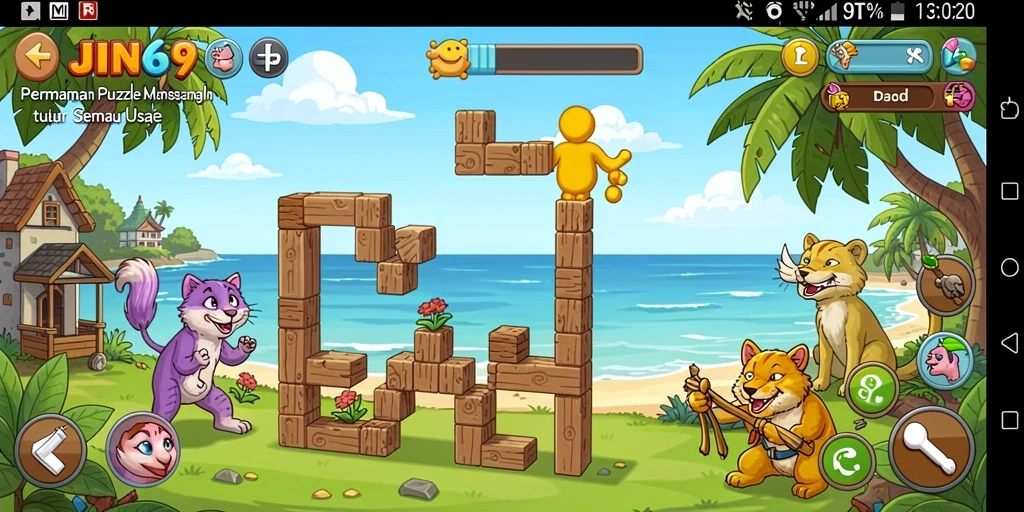 Tampilan gameplay JIN69 yang seru dan penuh tantangan.