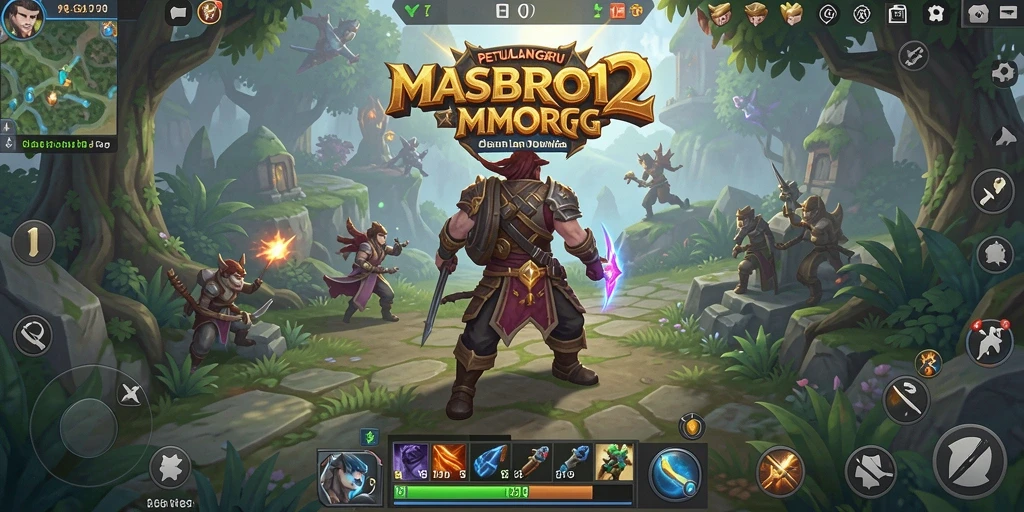 Screenshot gameplay seru dari <strong>MASBRO12</strong> dalam dunia MMORPG.