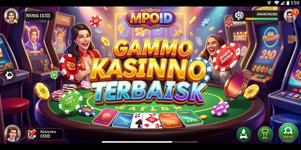 Screenshot utama MPOID menunjukkan gameplay kasino yang mendebarkan.