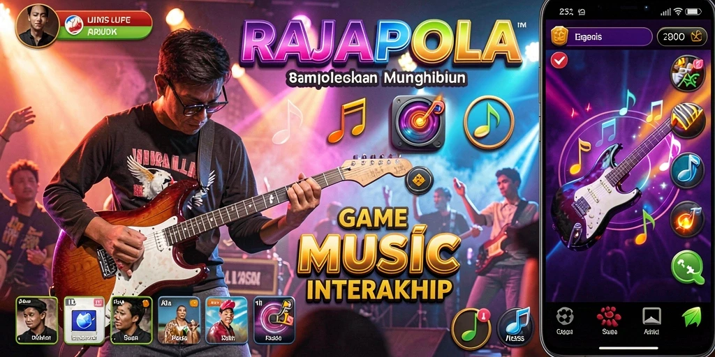 Tampilan gameplay RAJAPOLA yang interaktif dan seru.
