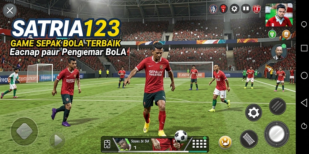 Gameplay menarik di <strong>SATRIA123</strong> dengan aksi sepak bola yang seru.